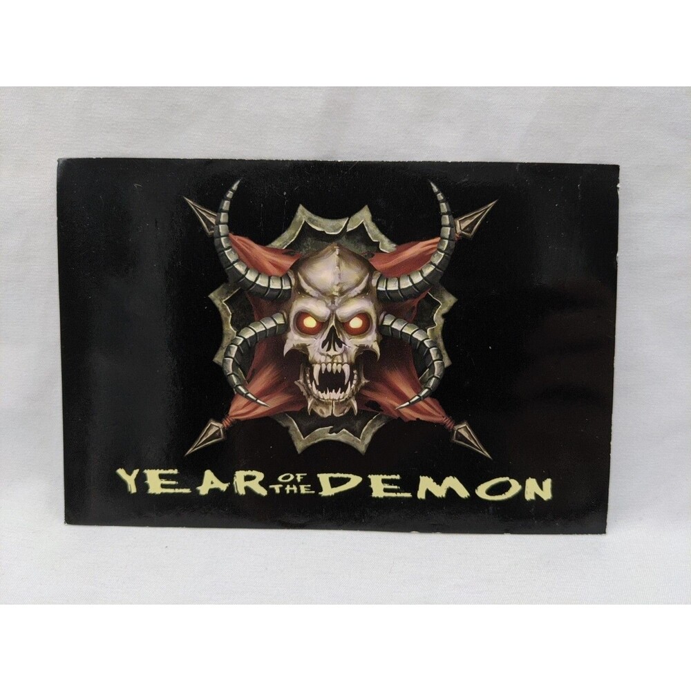 Paizo Pathfinder Society Year Of The Demon Flyer Advertisement Sheet